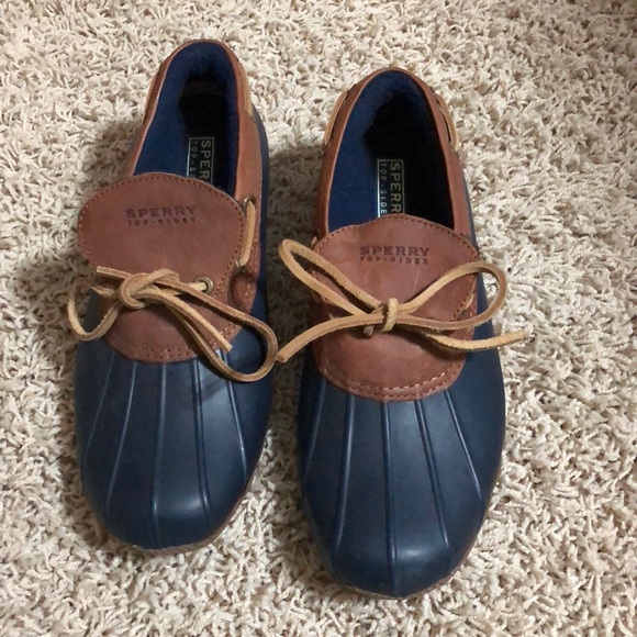 sperry women's rain shoes